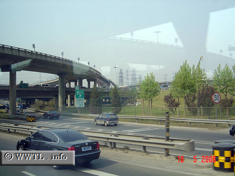 Beijing's dead end expressway - Checkerboard Hill